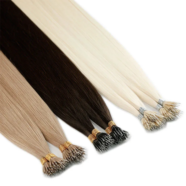 Remy European Nano Tip Hair, Customised Nano Ring Hair Extension.