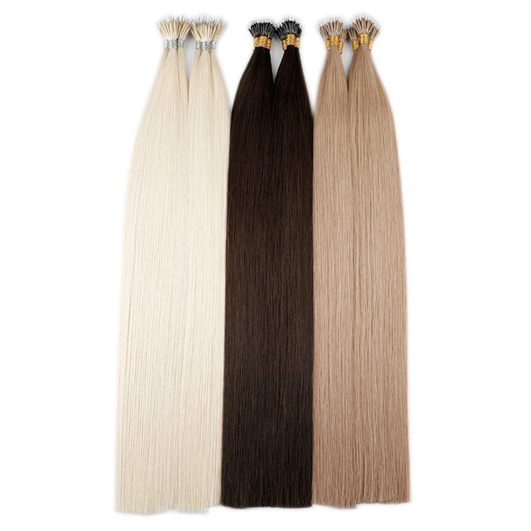 Remy European Nano Tip Hair, Customised Nano Ring Hair Extension.