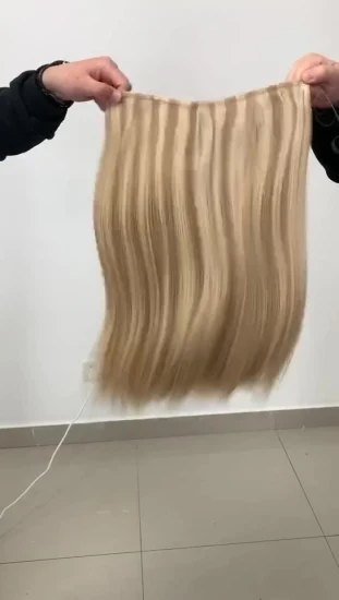 卸売品質オールカラー 100% レミーロシアンヘアブラジルバージンヘアハローヘアエクステンション