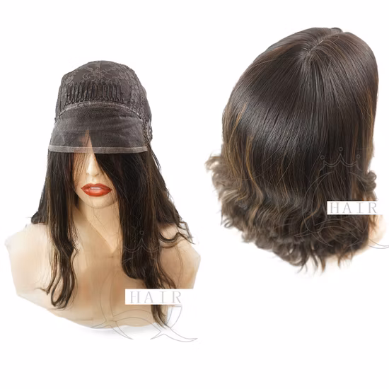 ハイグレード品質のヘアエクステンション手結び横糸シルキーストレートヨーロッパレミー人毛